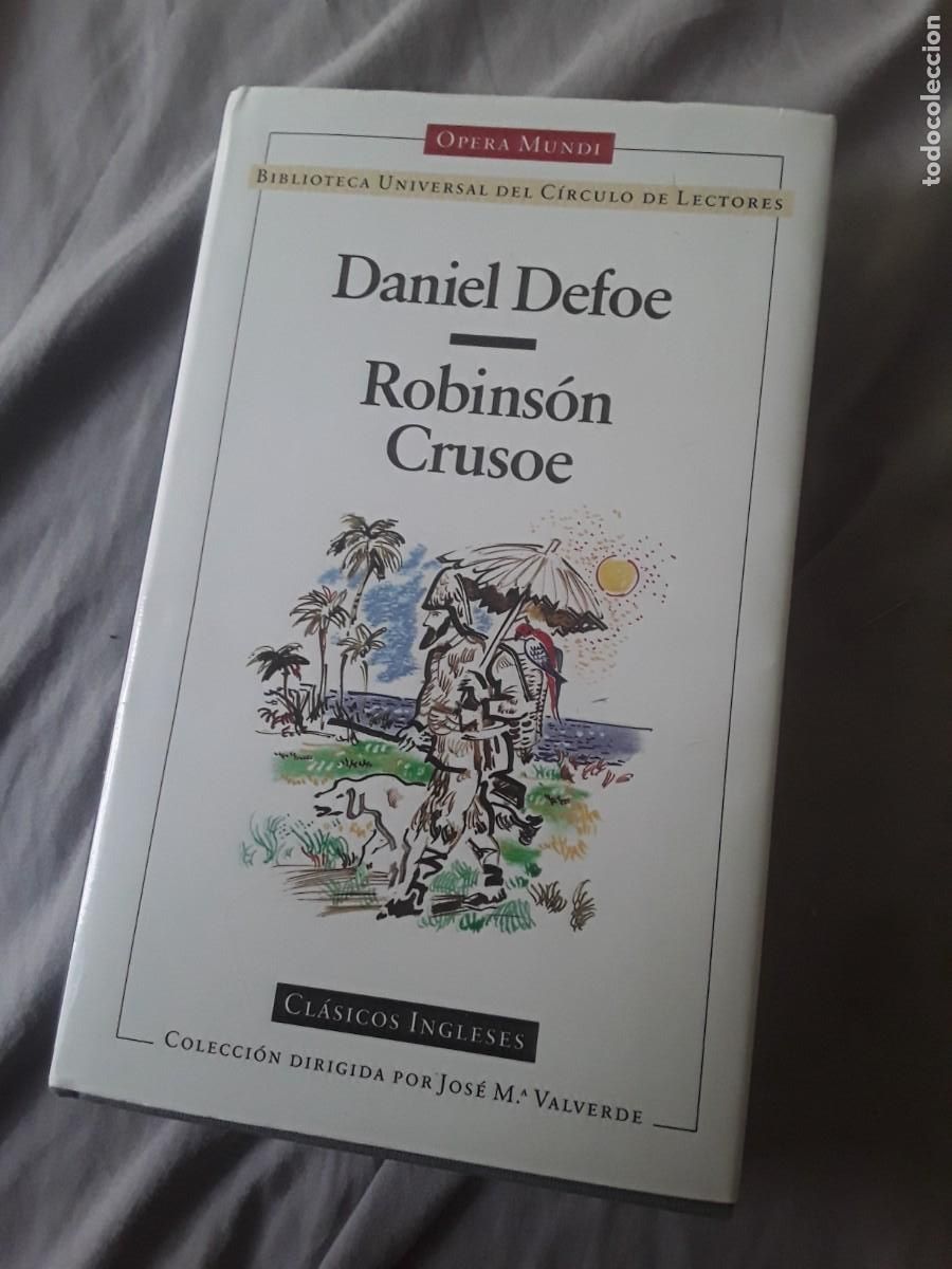 Second hand books: Robinson Crusoe, de Daniel Defoe. Opera Mundi, Cl&aacute;sicos ingleses. Excelente estado