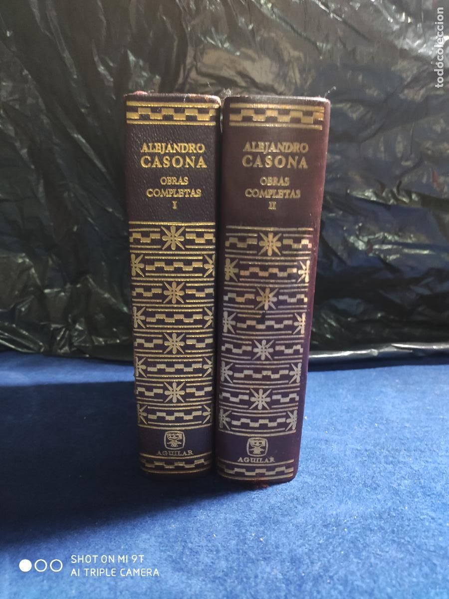 Libros de segunda mano: ALEJANDRO CASONA OBRAS COMPLETA 2 TOMOS EDITORIAL AGUILAR - Foto 1