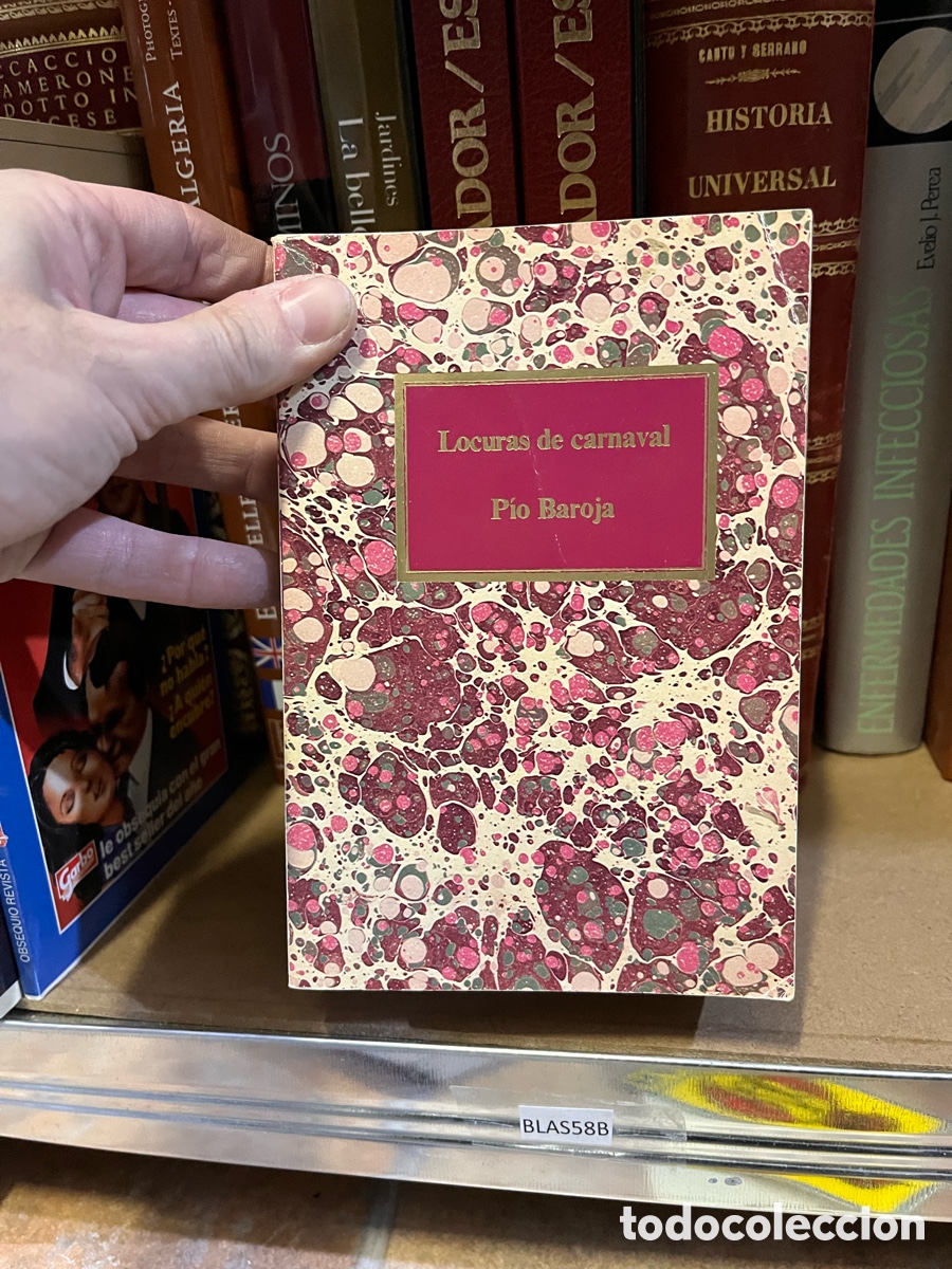 Libros de segunda mano: Blas58B Locuras de carnaval, P&iacute;o Baroja - Foto 1