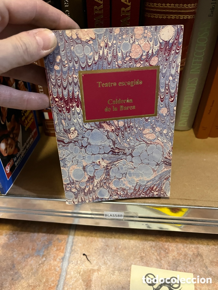 Libros de segunda mano: Blas58B Teatro escogido de Calder&oacute;n de la Barca - Foto 1