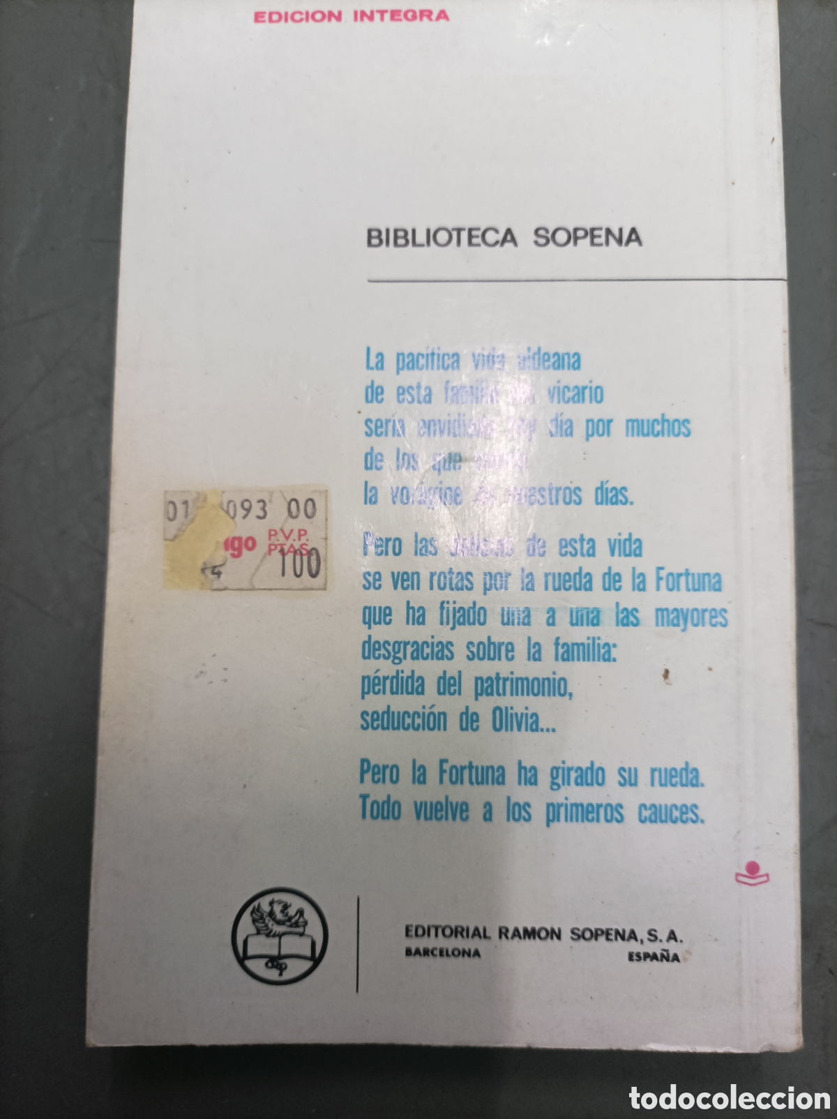 Libros de segunda mano: El vicario de Wakefield - Foto 2