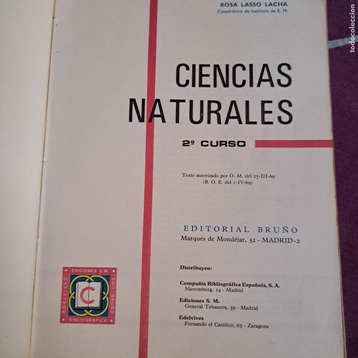 Libros de segunda mano: CIENCIAS NATURALES 2. EDITORIAL BRU&Ntilde;O - Foto 3