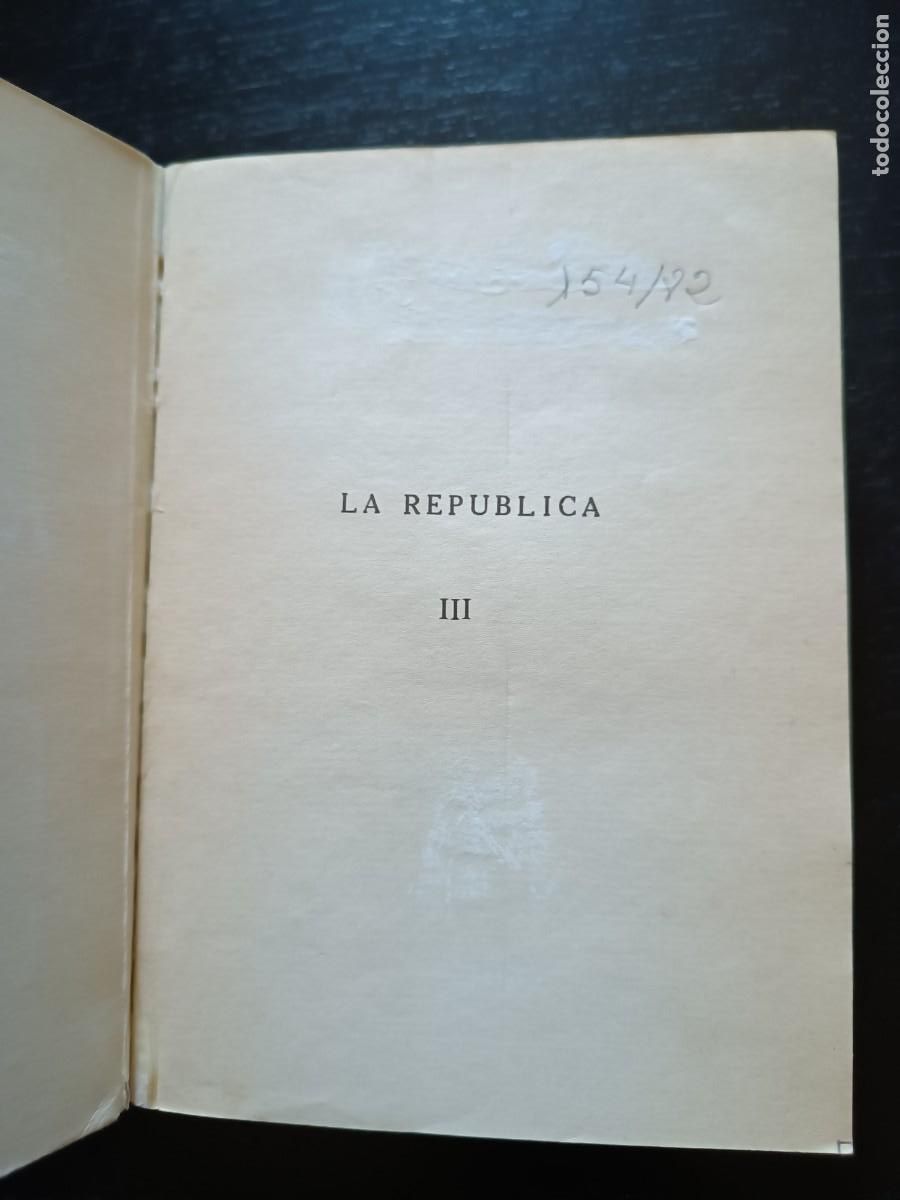 Libros de segunda mano: La Rep&uacute;blica V-III - Plat&oacute;n. Centro de Estudios Constitucionales - Foto 5