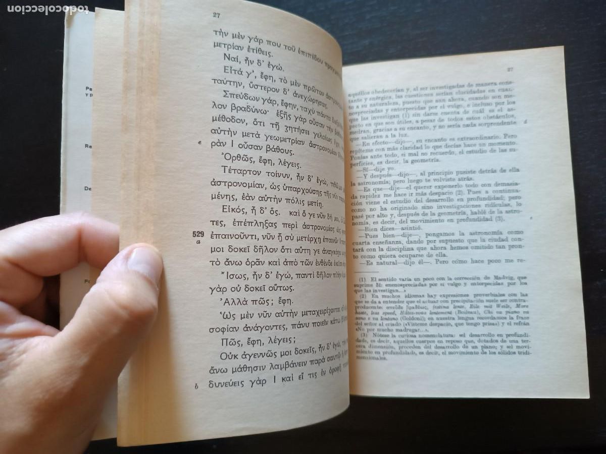 Libros de segunda mano: La Rep&uacute;blica V-III - Plat&oacute;n. Centro de Estudios Constitucionales - Foto 7