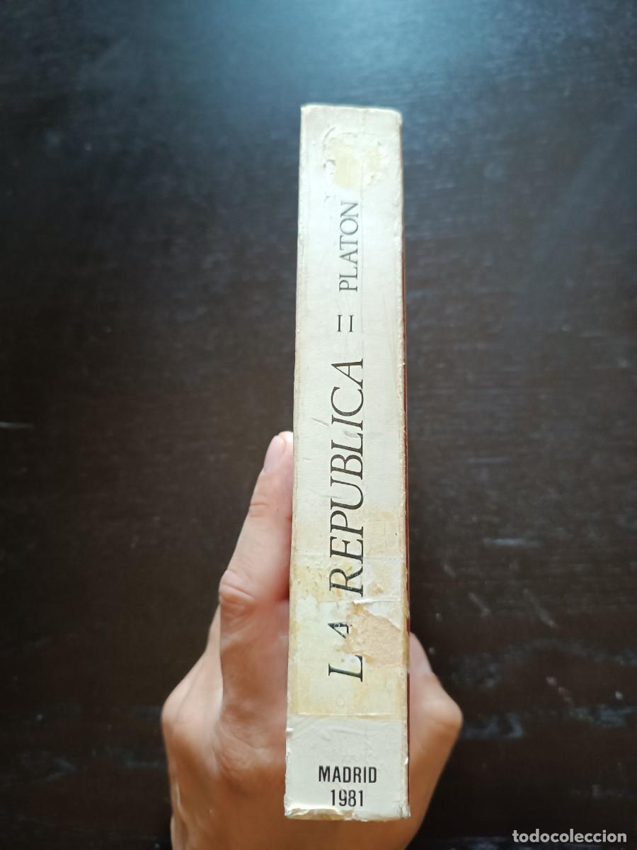 Libros de segunda mano: La Rep&uacute;blica V-II - Plat&oacute;n. Centro de Estudios Constitucionales - Foto 3