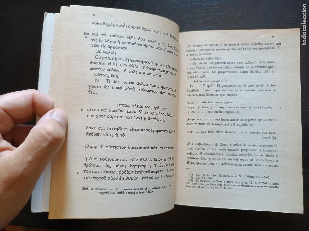 Libros de segunda mano: La Rep&uacute;blica V-II - Plat&oacute;n. Centro de Estudios Constitucionales - Foto 7