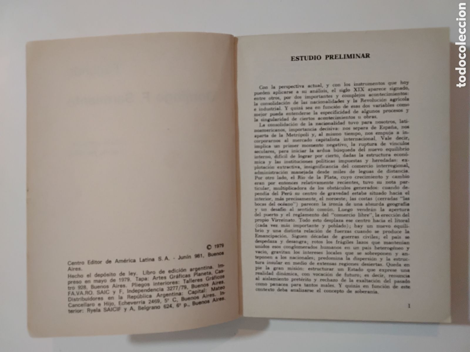 Libros de segunda mano: Facundo &mdash; Domingo F. Sarmiento (Biblioteca B&aacute;sica Universal, 1978) - Foto 4