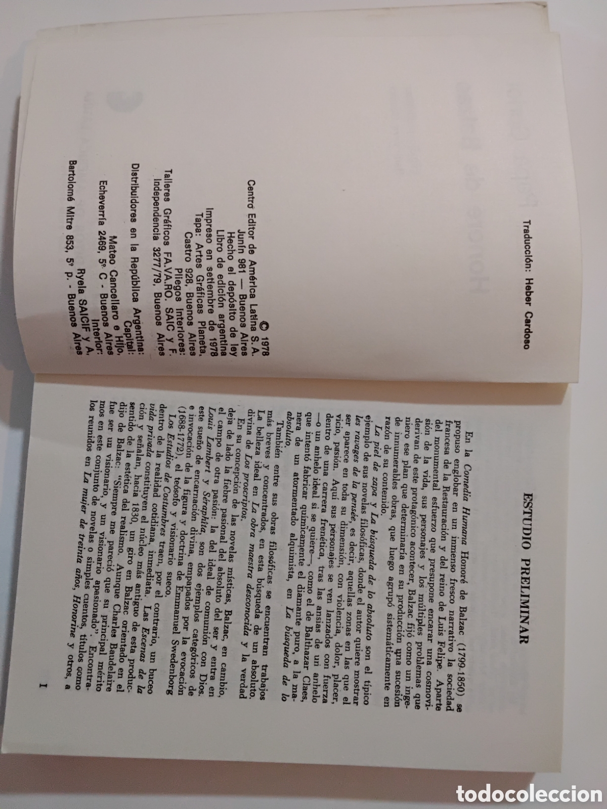 Libros de segunda mano: Pap&aacute; Goriot &mdash; Honor&eacute; de Balzac (Biblioteca B&aacute;sica Universal, 1978) - Foto 4