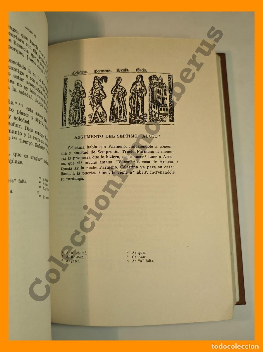 Libros de segunda mano: TRAGICOMEDIA de Calixto y Melibea . Libro tambien llamado La Celestina - Foto 3