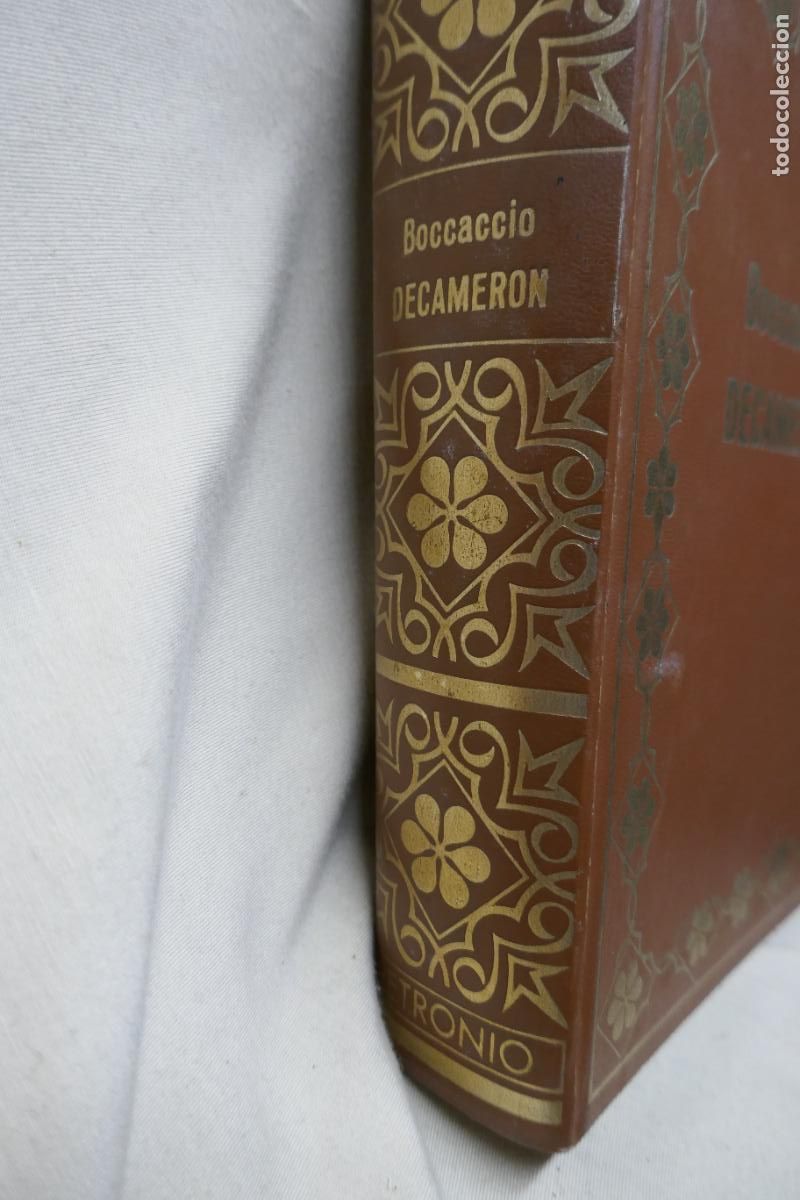 Libros de segunda mano: DECAMER&Oacute;N - BOCCACCIO - Ediciones Petronio. - Foto 3