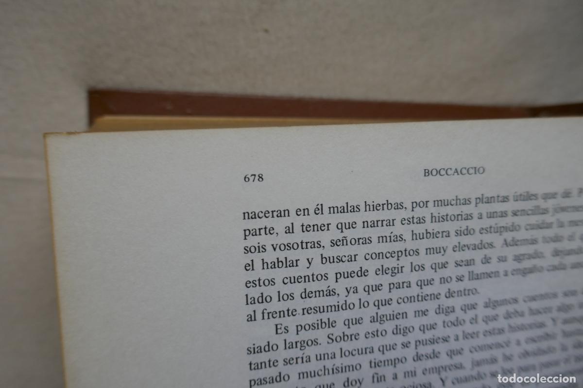 Libros de segunda mano: DECAMER&Oacute;N - BOCCACCIO - Ediciones Petronio. - Foto 19