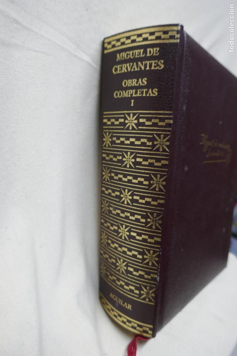 Libros de segunda mano: OBRAS COMPLETAS - CERVANTES - AGUILAR - TOMO I - Foto 2