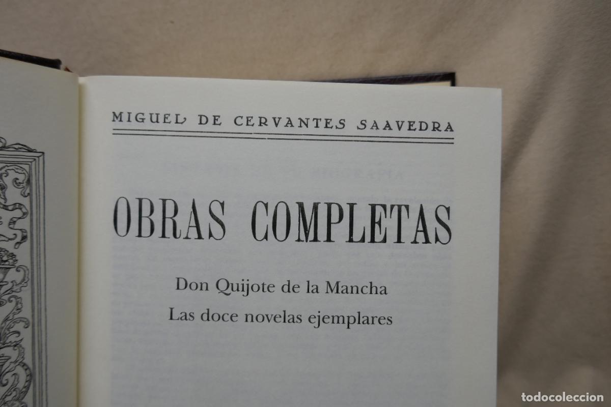 Libros de segunda mano: OBRAS COMPLETAS - CERVANTES - AGUILAR - TOMO I - Foto 9
