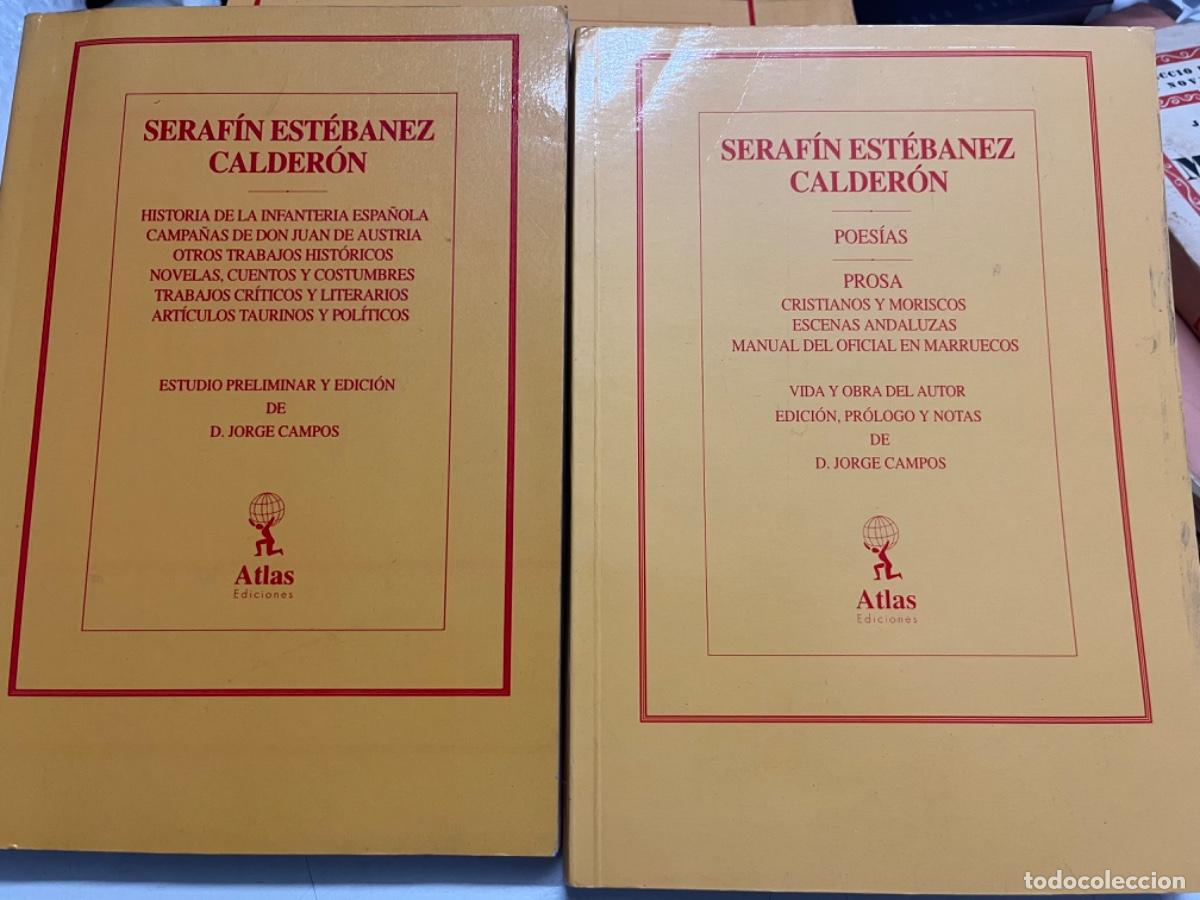 Libros de segunda mano: Estebanez Calderon, Seraf&iacute;n.- Obras completas (2 vols.) - Foto 1