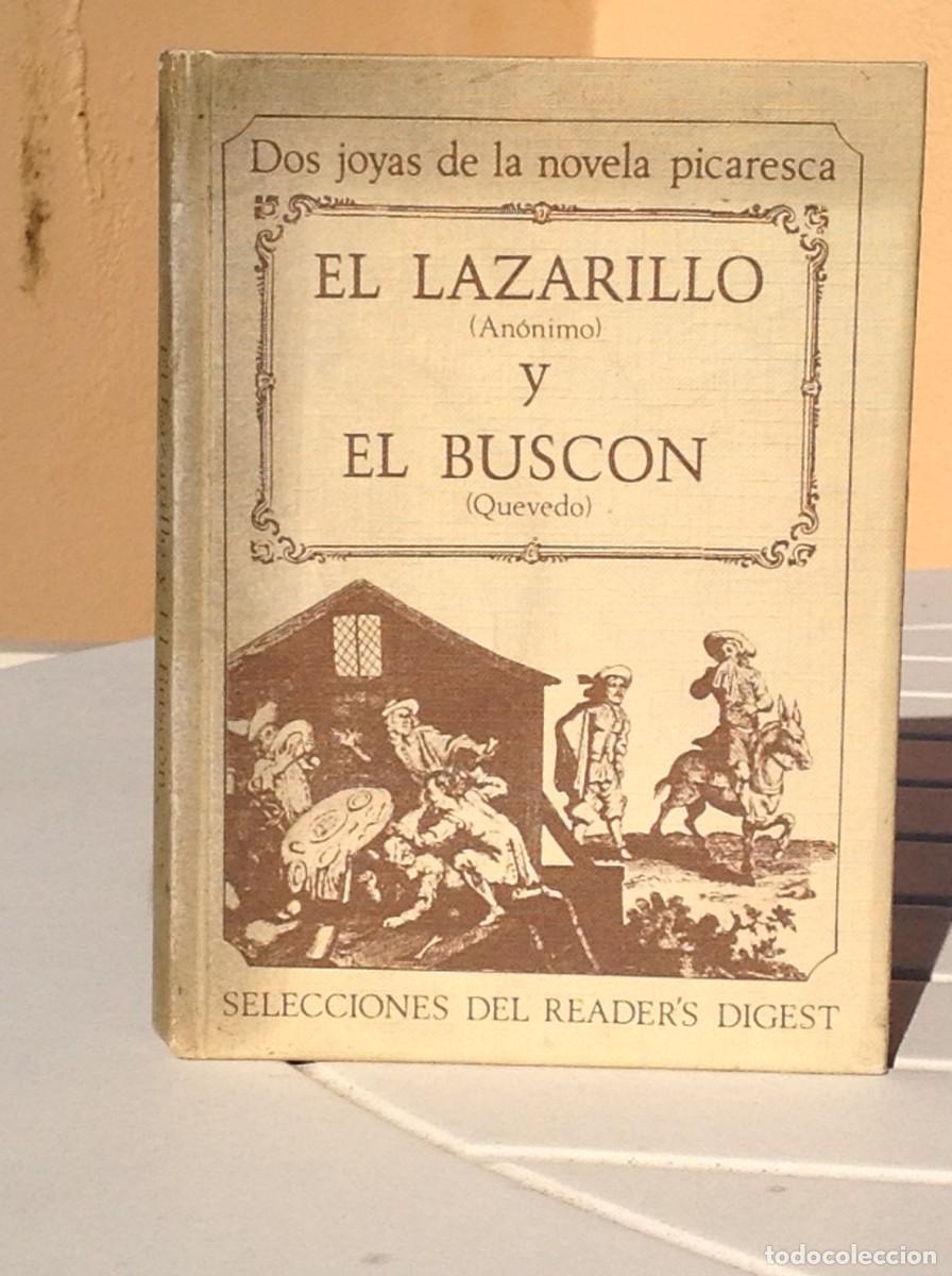 Libros de segunda mano: Novelas picarescas. El Lazarillo ; El Busc&oacute;n - Foto 1
