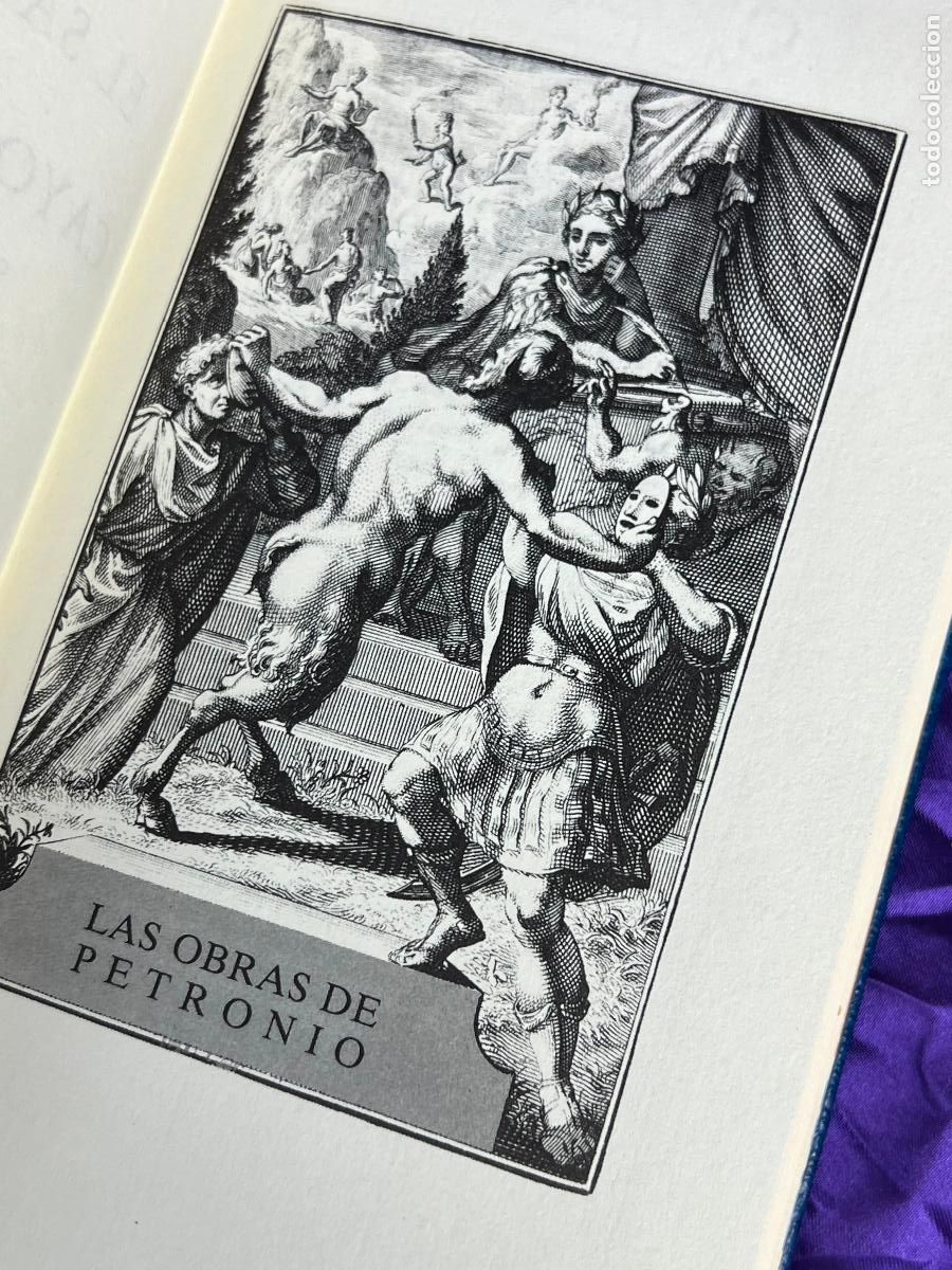 Libros de segunda mano: FACS&Iacute;MIL, EL SATIRICON. CAYO PETRONIO. CIRCULO BIBLIOFILO EDICION LIMITADA Y NUMERDA - Foto 4