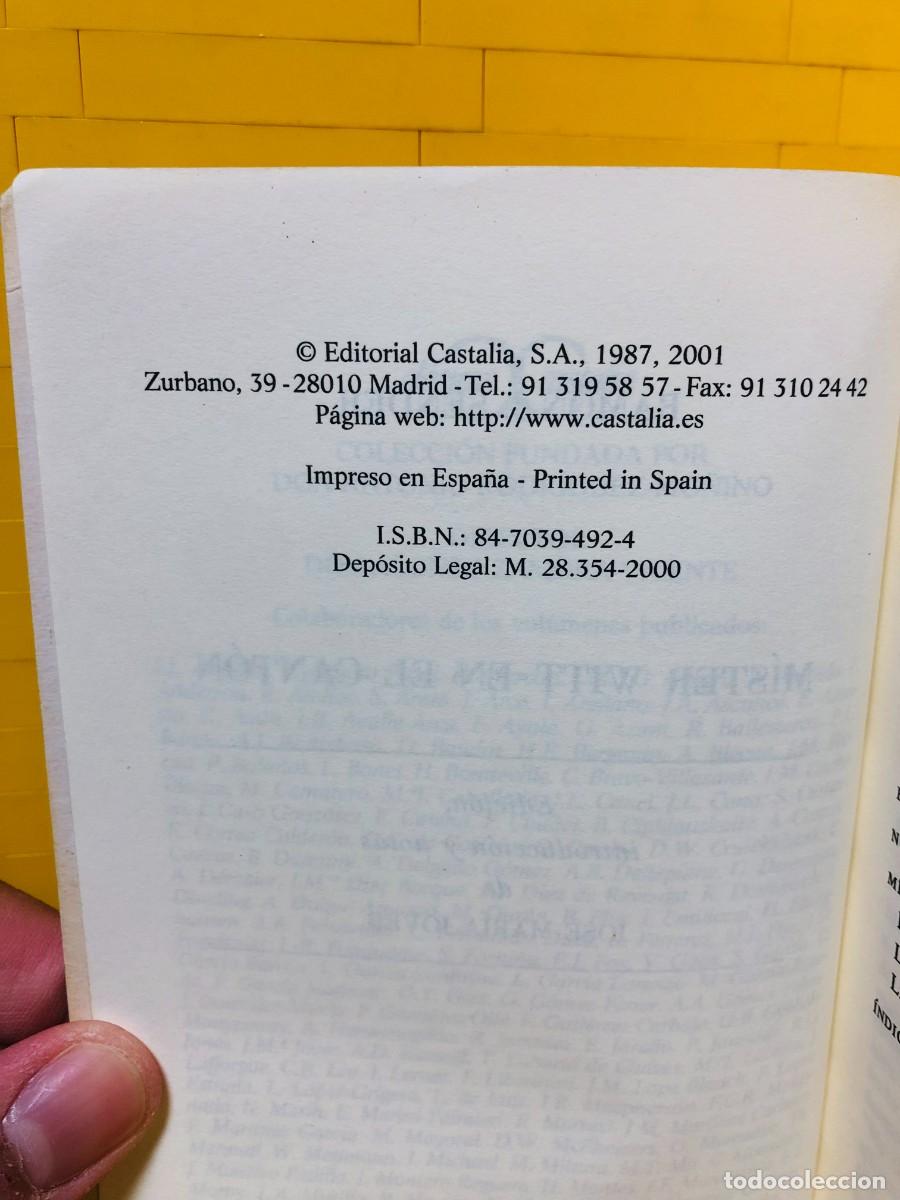 Libros de segunda mano: MR WITT EN EL CANTON - ED. CLASICOS CASTALIA - RAMON J SENDER - Foto 3