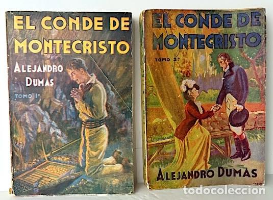 Libros de segunda mano: A. Dumas : El Conde de Montecristo. (2 tom. TOR) - Foto 2