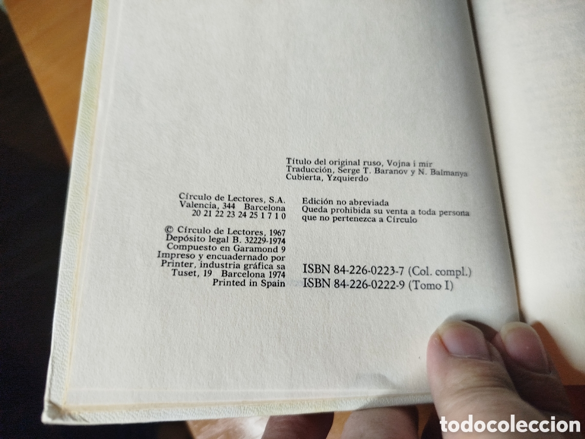 Libros de segunda mano: Guerra y paz. Le&oacute;n Tolst&oacute;i - Foto 3