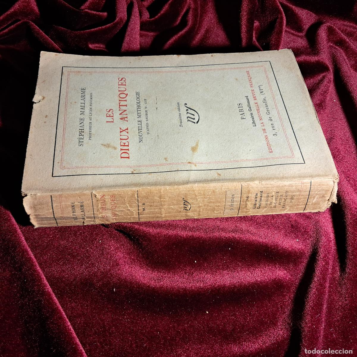 Libros de segunda mano: LES DIEUX ANTIQUES. St&eacute;phane Mallarm&eacute;. Gallimard 1925 - Foto 2