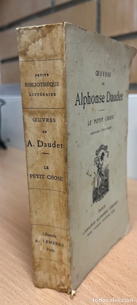 Libros de segunda mano: Daudet, Alphonse.- Le Petit chose - Foto 2