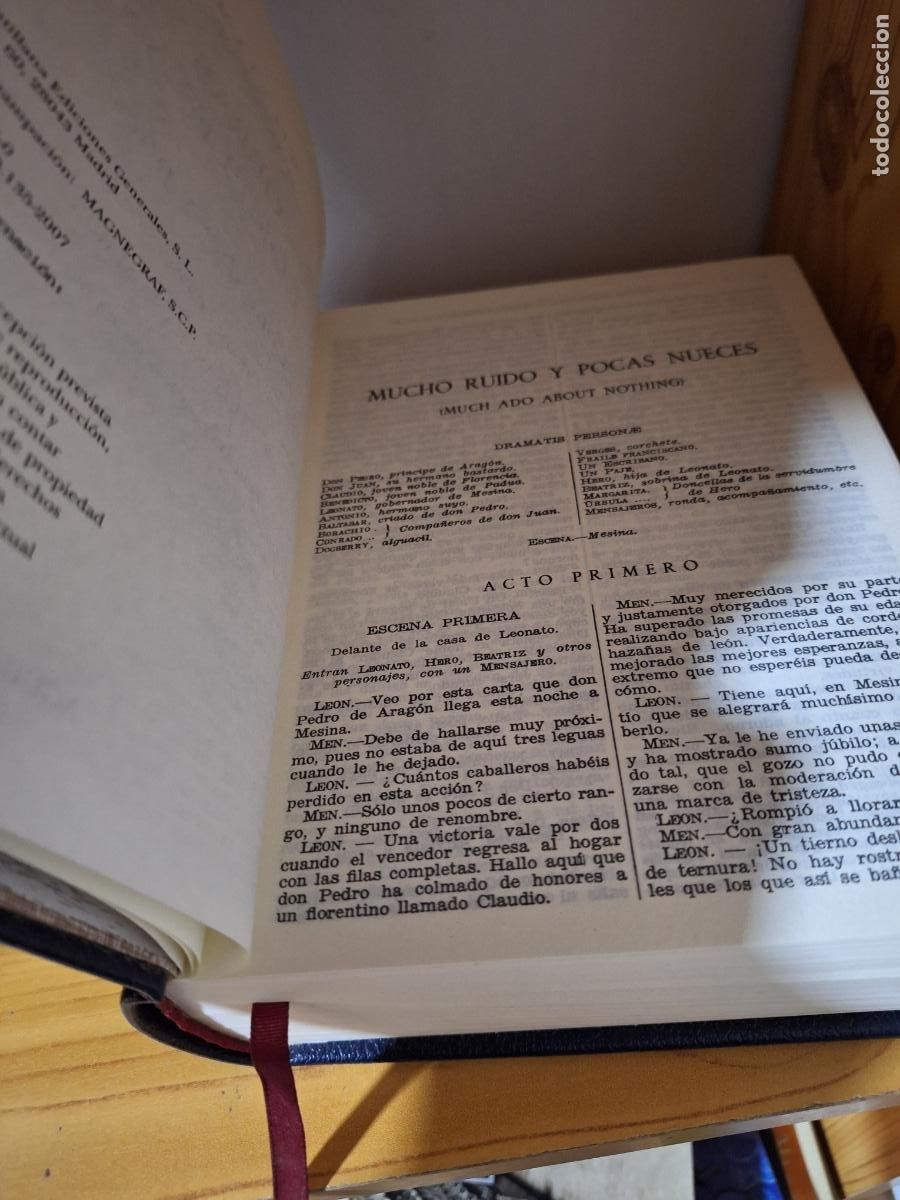 Libros de segunda mano: Obras completas I y II - William Shakespeare - Foto 4