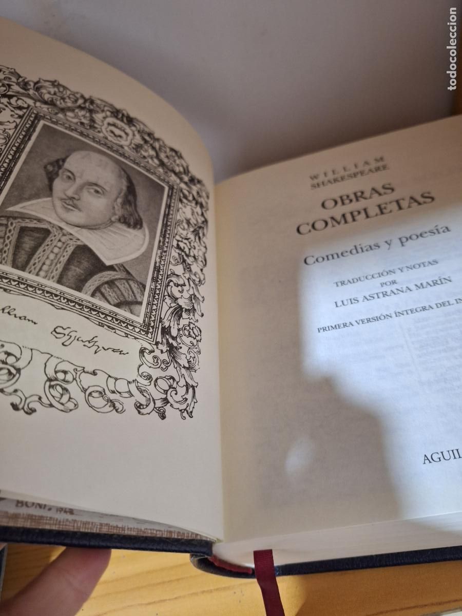 Libros de segunda mano: Obras completas I y II - William Shakespeare - Foto 5