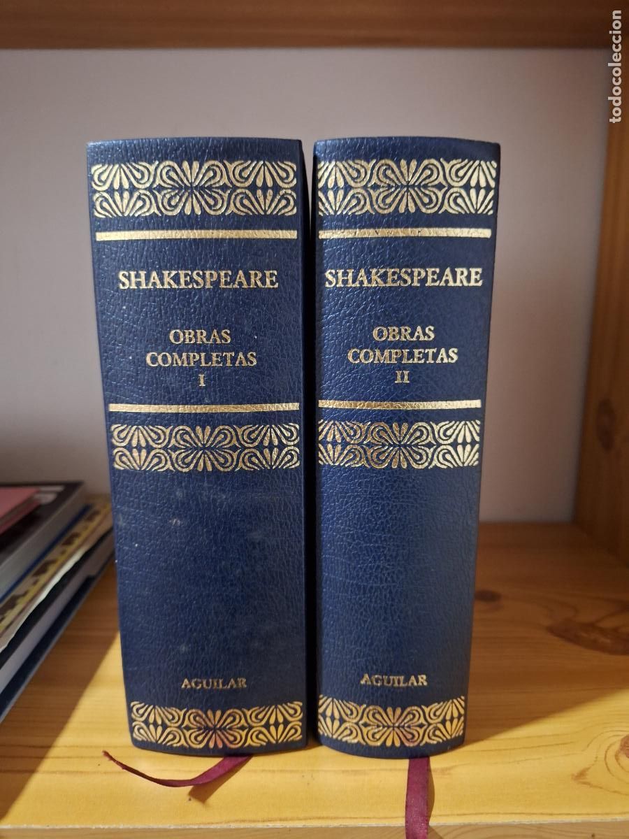 Libros de segunda mano: Obras completas I y II - William Shakespeare - Foto 1