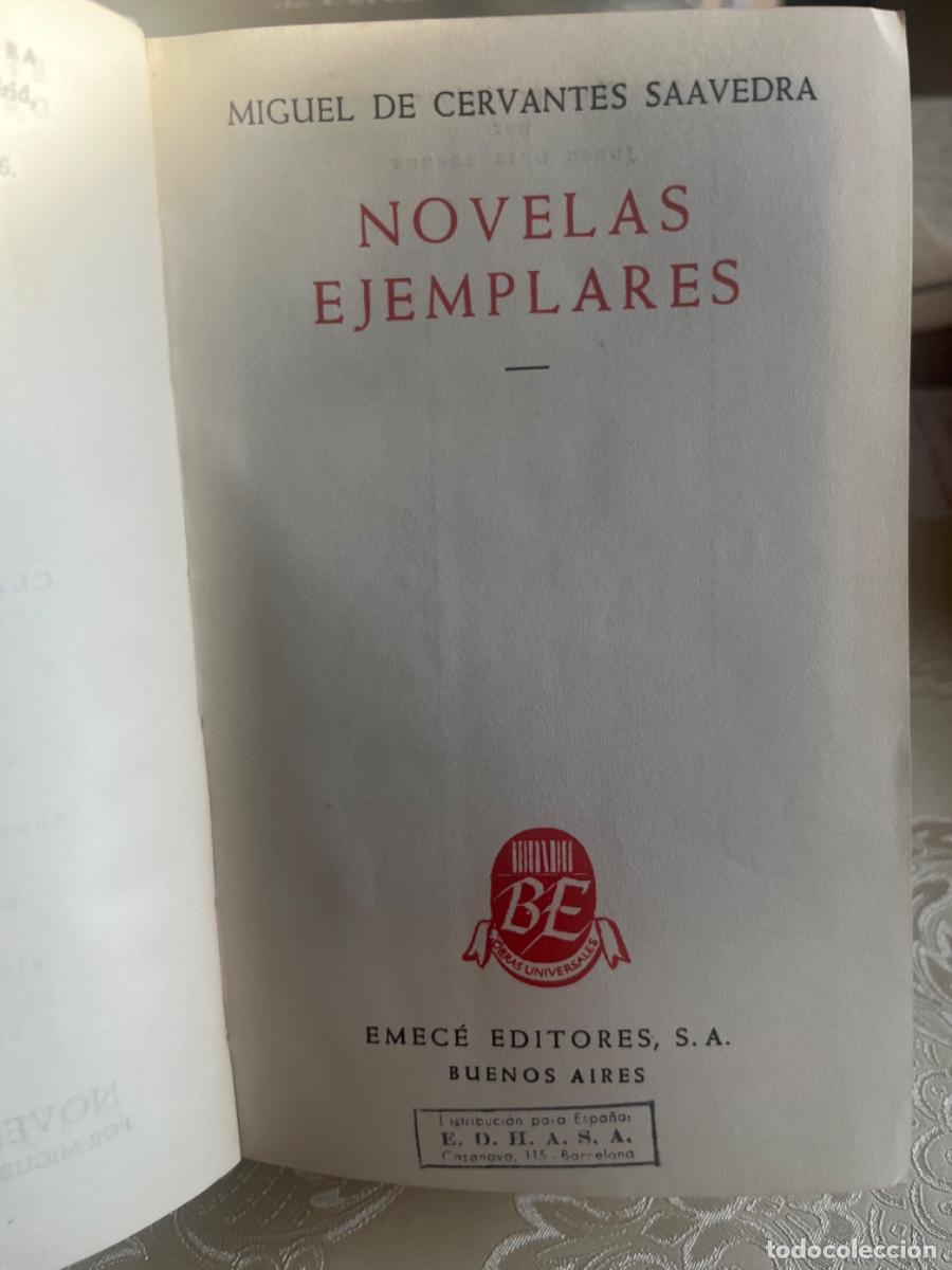 Libros de segunda mano: Cervantes, Miguel de. - Novelas ejemplares ( pr&oacute;logo de Jorge Luis Borges) - Foto 3