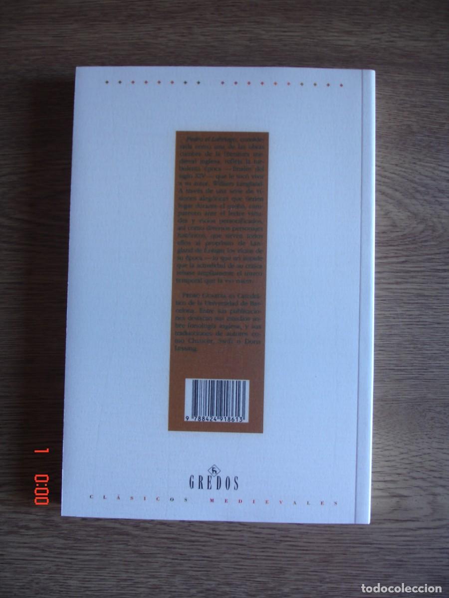 Libros de segunda mano: PEDRO EL LABRIEGO - WILLIAM LANGLAND - EDITORIAL GREDOS, 1997 - COMO NUEVO - Foto 2