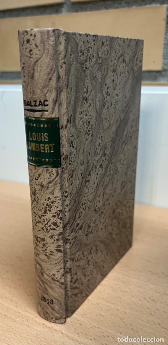 Libros de segunda mano: Balzac, Honore de.- Louis Lambert. Les proscrits. Seraphita - Foto 2