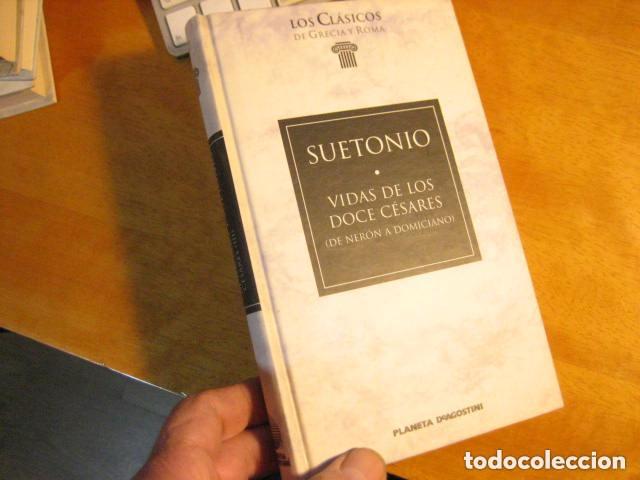 Second hand books: LIBRO. PLANETA DEAGOSTINI. LOS CLÁSICOS DE GRECIA Y ROMA. Nº 47. SUETONIO. VIDAS DE LOS DOCE CESARES
