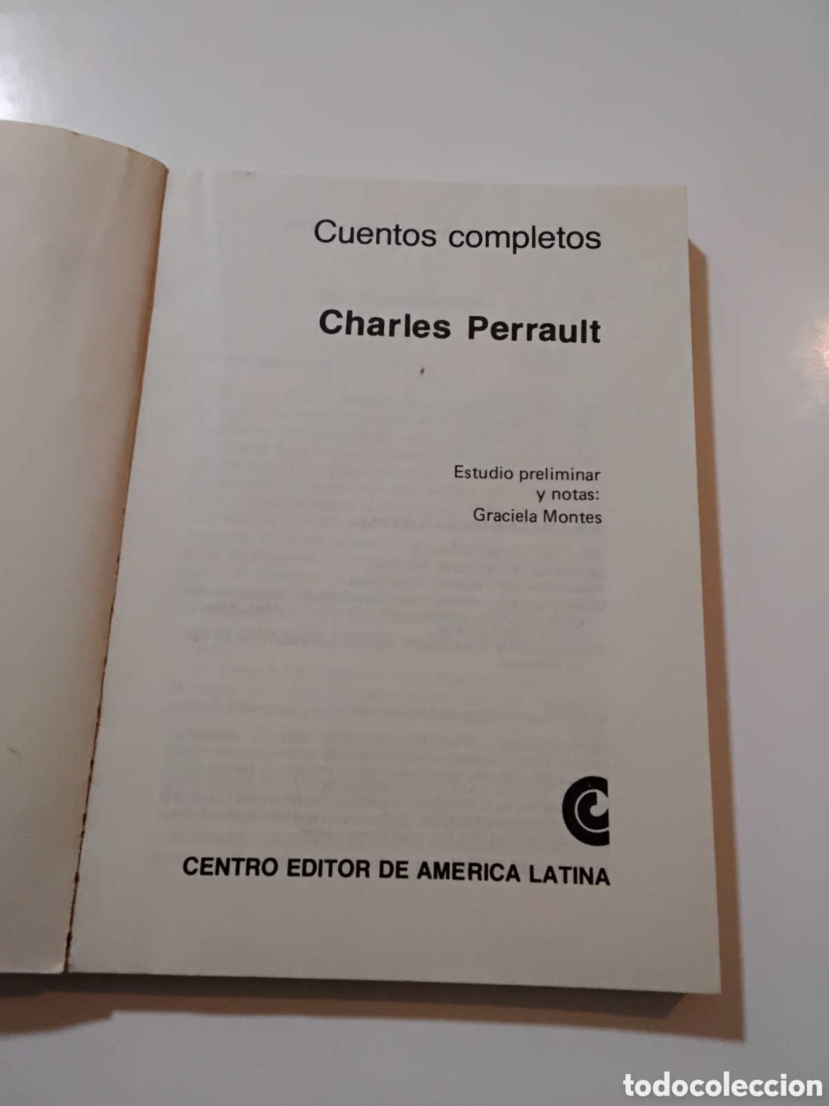 Libros de segunda mano: Cuentos completos &mdash; Charles Perrault (Biblioteca B&aacute;sica Universal, 1982) - Foto 3