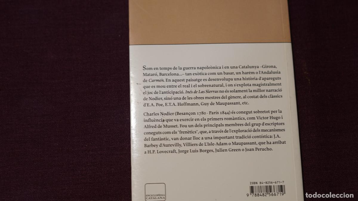 Libros de segunda mano: Charles Nodier - Ines de las Sierras - Proa 1999 - Foto 3