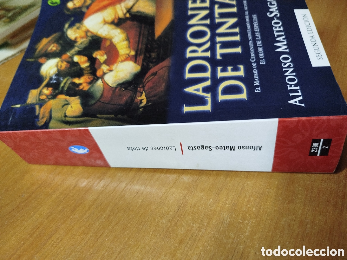 Libros de segunda mano: Ladrones de tinta. Alfonso Mateo Sagasta. - Foto 4