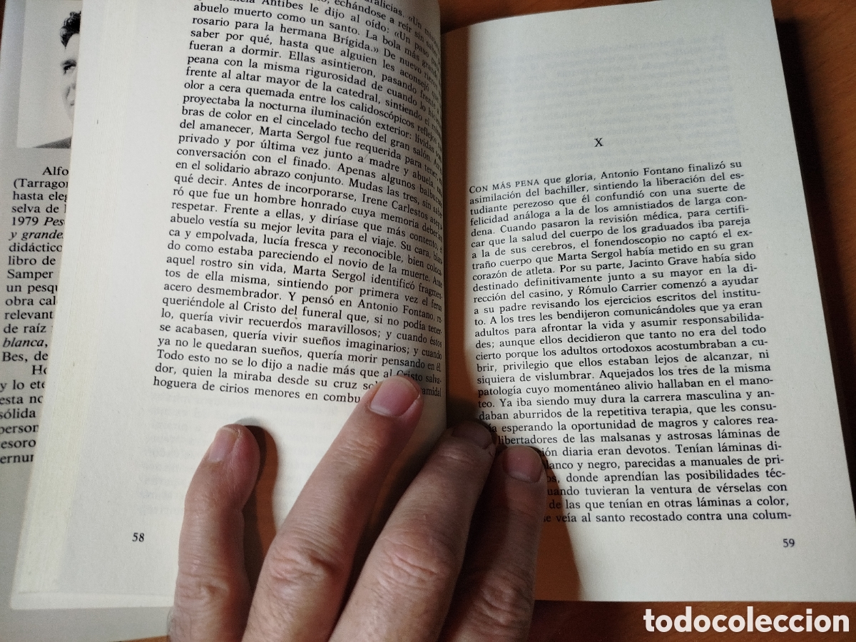 Libros de segunda mano: Tendr&aacute;n que ser crisantemos. Alfonso Samper. - Foto 2
