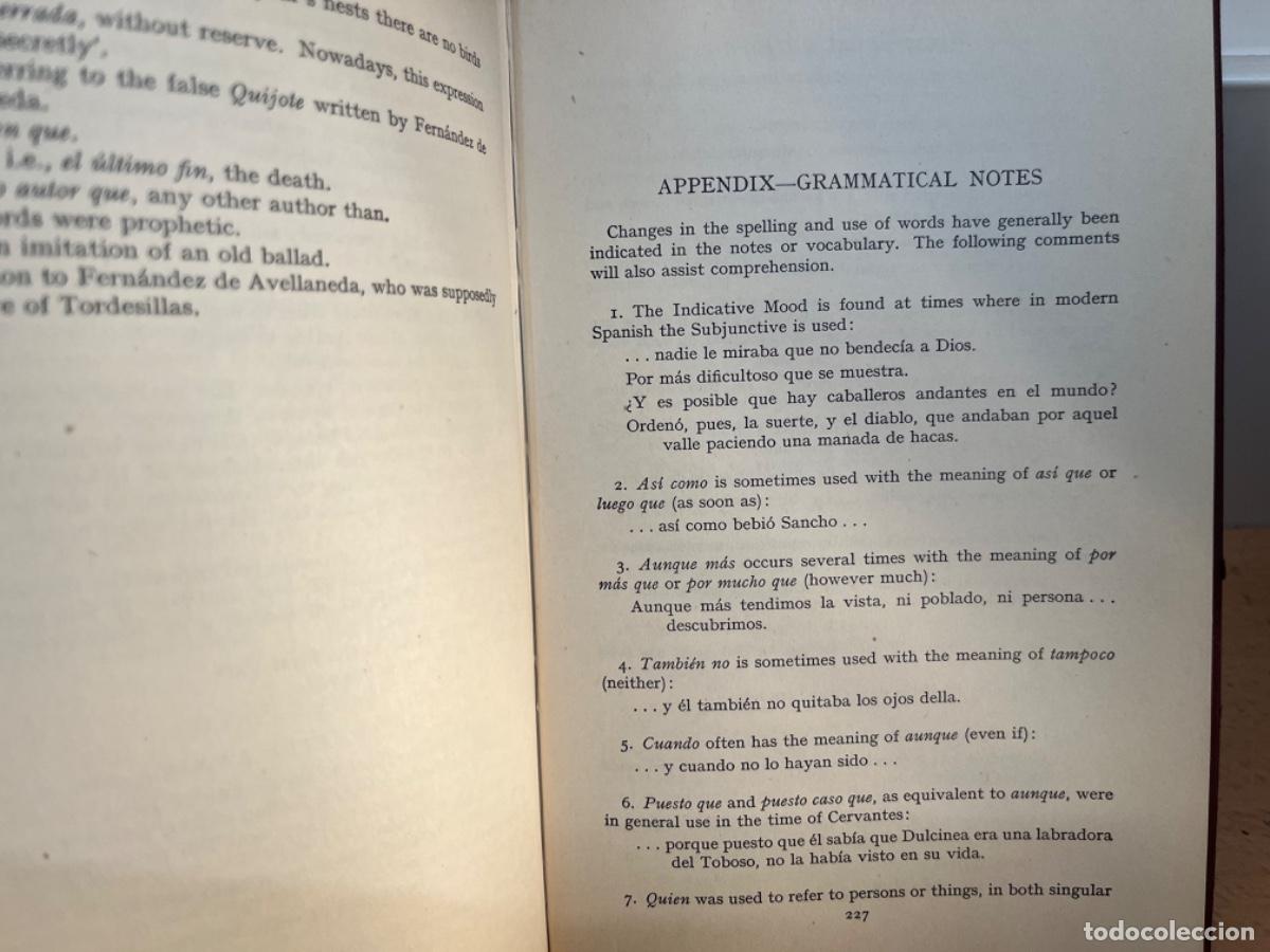 Libros de segunda mano: P&aacute;ginas del Quijote (London, 1956) - Foto 5
