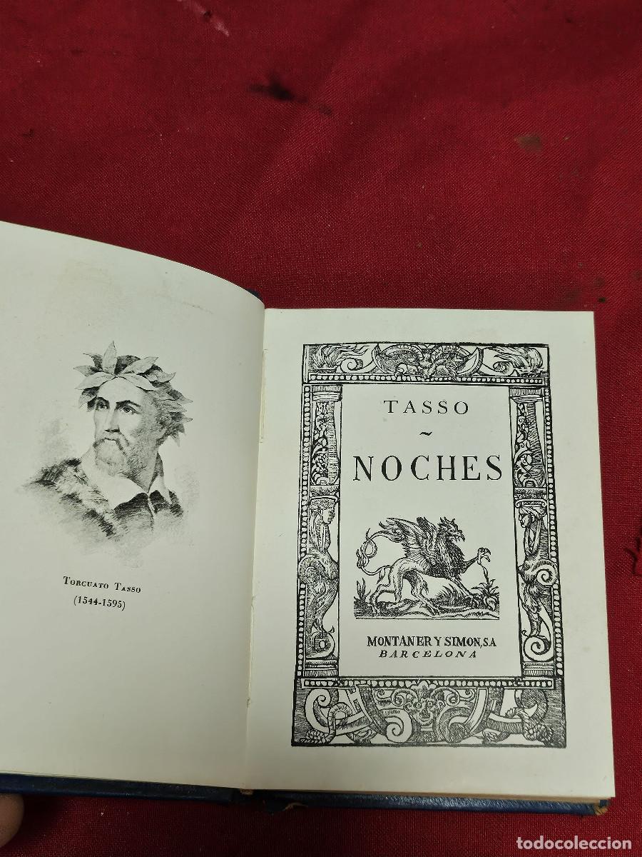 Libros de segunda mano: libro de literatura Tasso noche - Foto 3