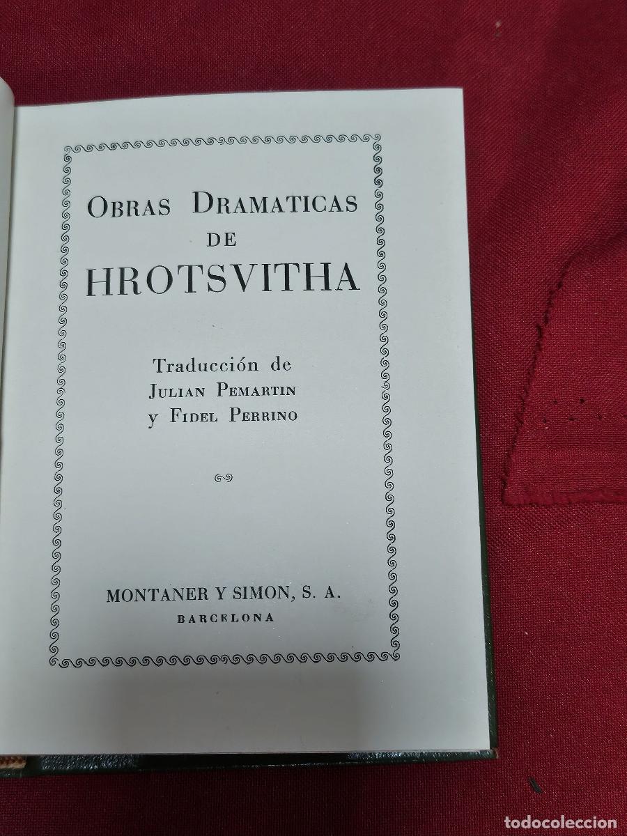 Libros de segunda mano: libro antiguo obras dramaticas 1959 - Foto 3