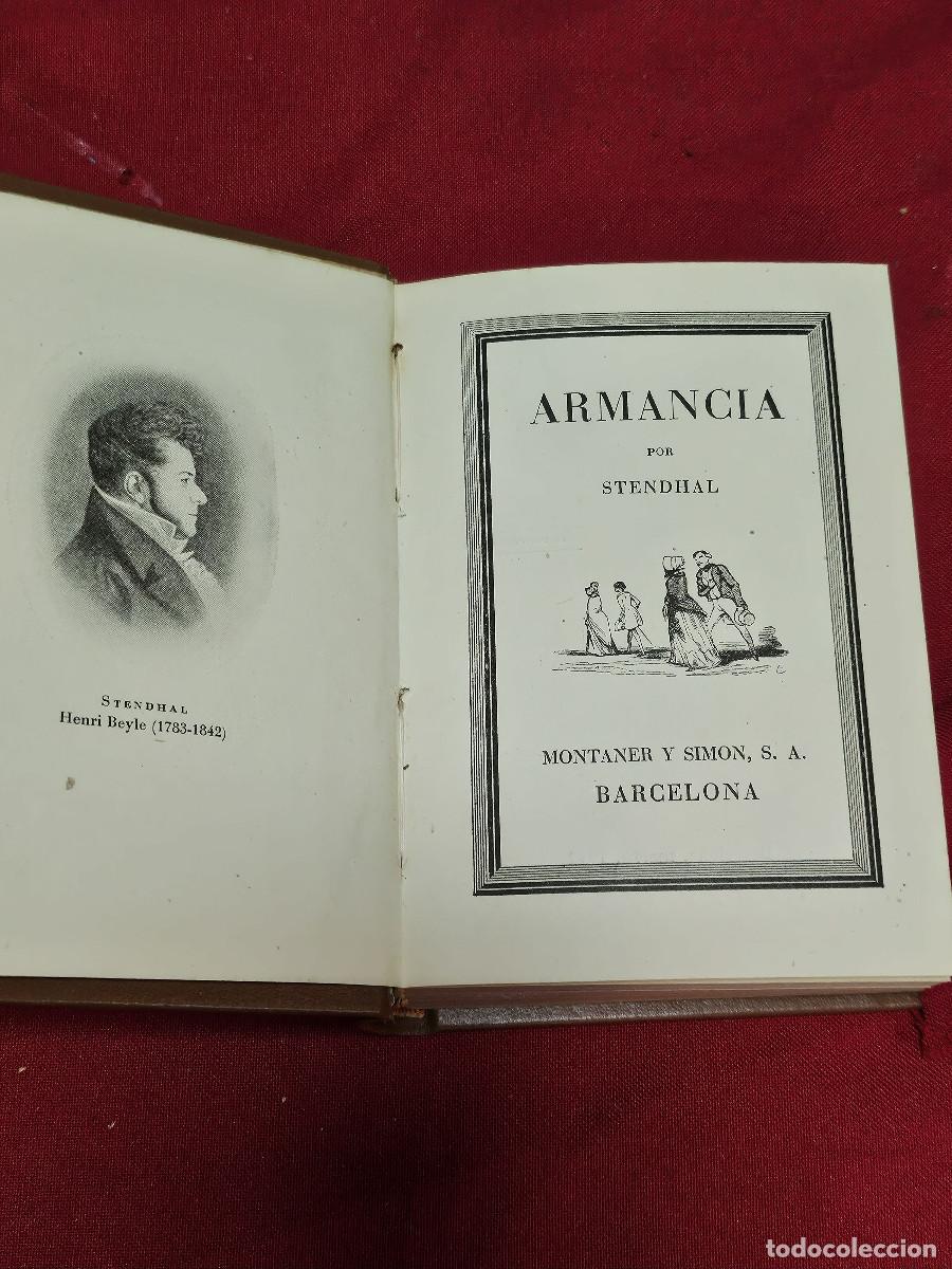 Libros de segunda mano: libro antiguo Armancia 1942 - Foto 3