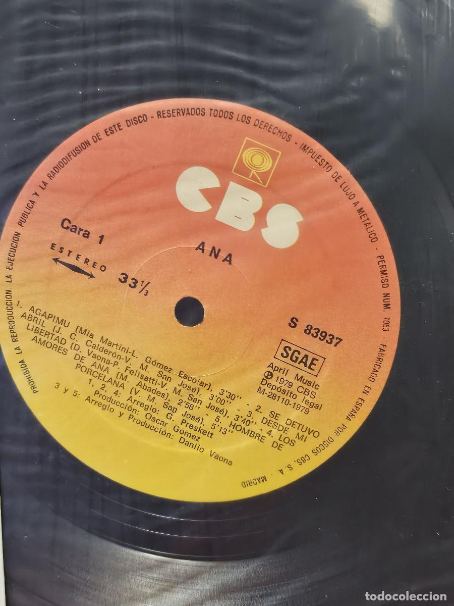 Libros de segunda mano: disco de vinilo Lp de Ana Belen - Foto 2