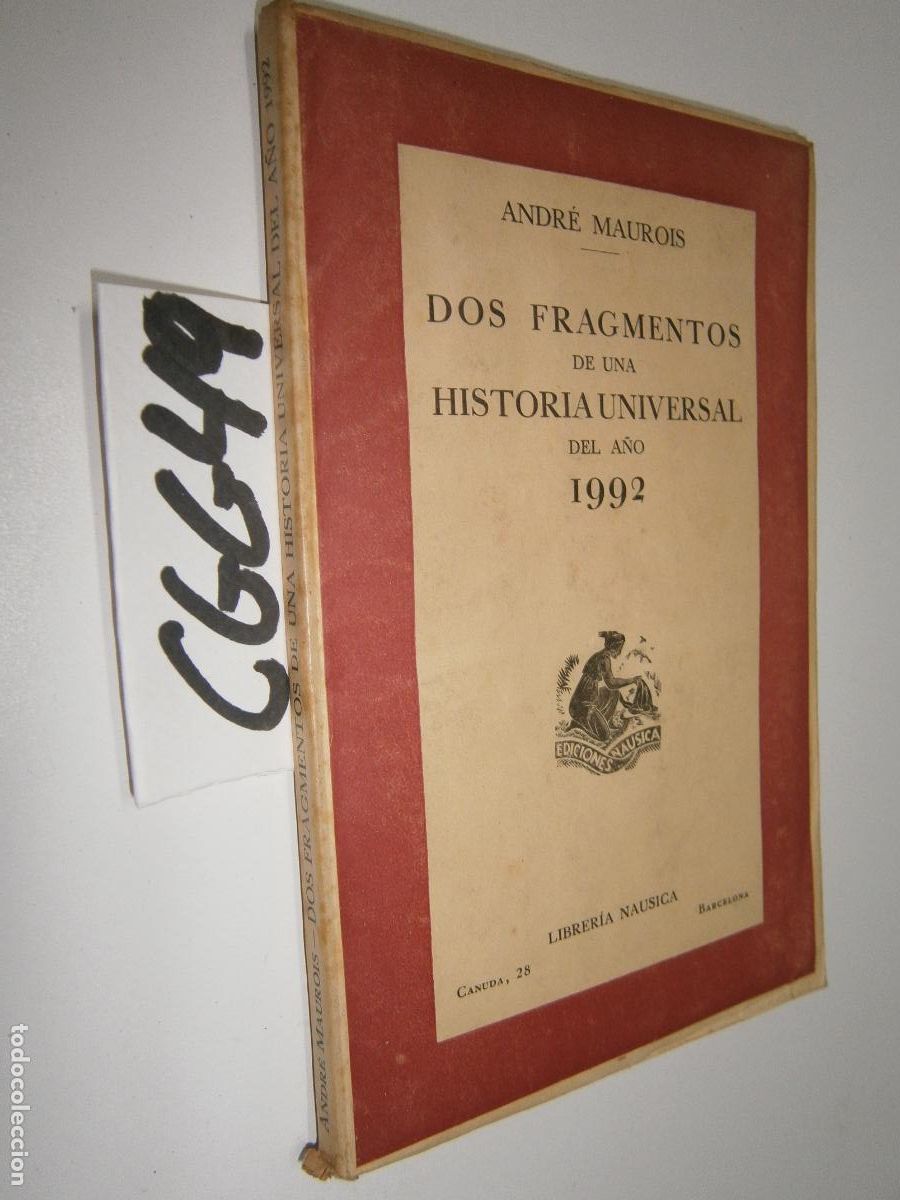 Libros de segunda mano: DOS FRAGMENTOS DE UNA HISTORIA UNIVERSAL - Foto 1