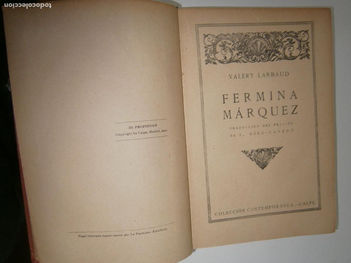 Libros de segunda mano: ANTIGUO LIBRO - FERMINA MARQUEZ - Foto 2