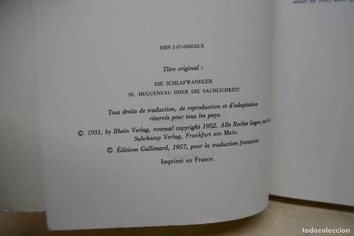 Libros de segunda mano: Les Son&aacute;mbules 2 - Hermann Broch (en Franc&eacute;s) - Foto 7