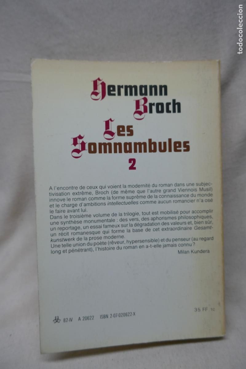 Libros de segunda mano: Les Son&aacute;mbules 2 - Hermann Broch (en Franc&eacute;s) - Foto 13