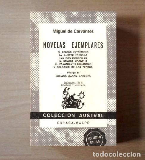Libros de segunda mano: �F3292 - MIGUEL DE CERVANTES. NOVELAS EJEMPLARES. AUSTRAL. N&ordm; 567. ESPASA CALPE. A&Ntilde;O 1983.