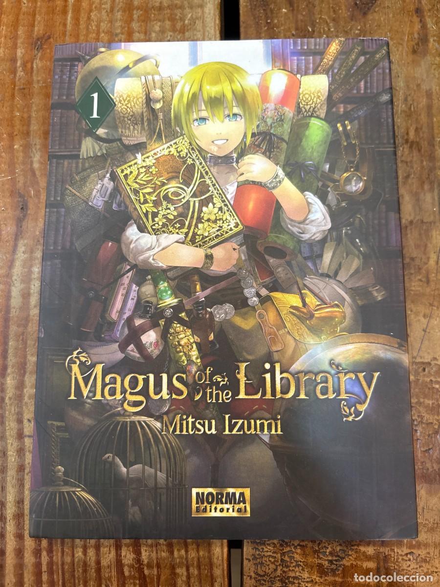 Libros de segunda mano: MAGUS OF THE LIBRARY 01: 1&ordf; edicion Postal TRSAA Libro 1 de 7: Magus Of The LibraryMITSU IZUMI