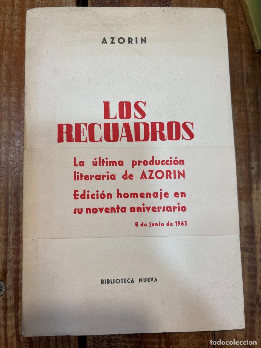 Libros de segunda mano: Los Recuadros. TRSAA AZOR&Iacute;N. - Foto 1