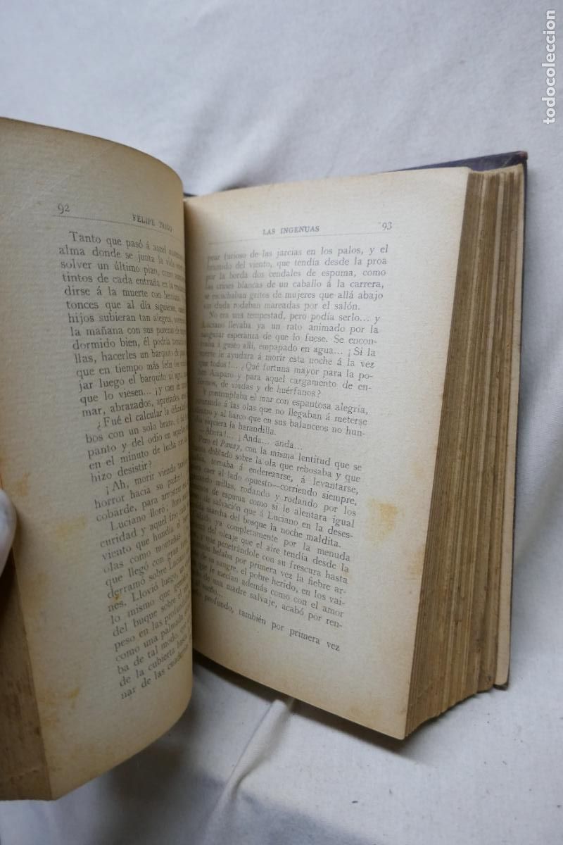 Libros de segunda mano: Las ingenuas - 2&ordf; parte.- Trigo, Felipe - Foto 14
