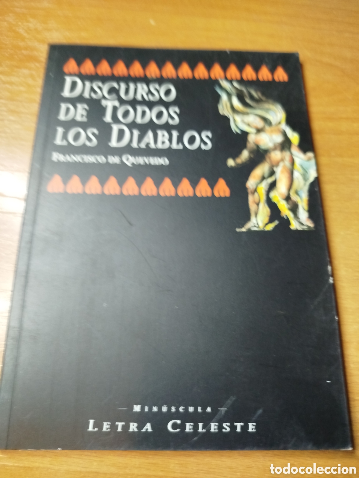 Libros de segunda mano: Discurso de todos los diablos. Francisco de Quevedo. Letra celeste - Foto 1
